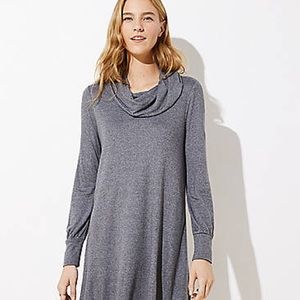 LOFT Cowl Neck Dress